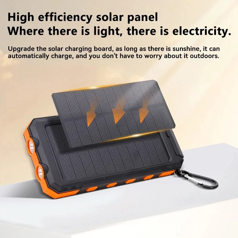 Solar Power Bank Portable Charger